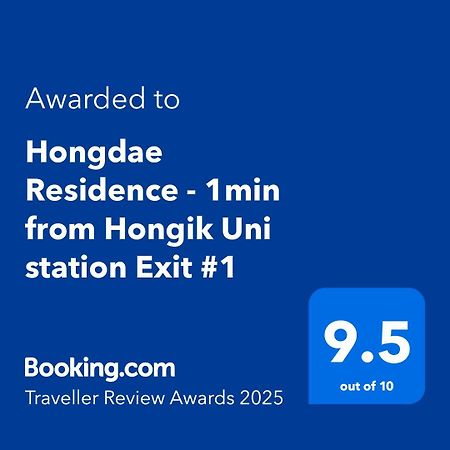 Hongdae Residence - 1Min From Hongik Uni Station Exit #1 Seul Exterior foto